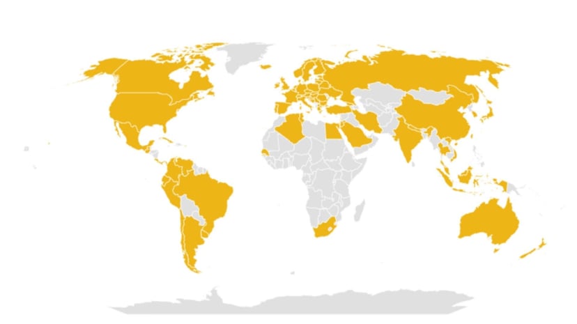 AML Trial by Geography