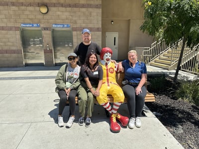 Volunteering with Ronald McDonald House, San Diego 2024