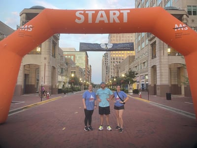 Volunteering with Bike MS Reston, 2023