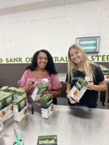 Volunteering with Durham Food Bank 2023