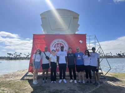 Walking with the ALS Association San Diego, 2023