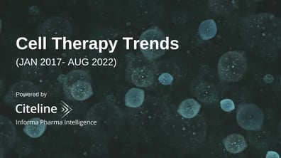 Current Trends in Cell Therapy According to Citeline Data
