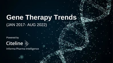 Current Trends in Gene Therapy According to Citeline Data (JAN 2017–AUG 2022)