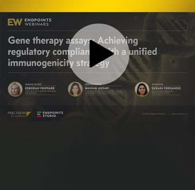 PFM - Gene therapy assays_ Achieving regulatory compliance with a unified immunogenicity strategy- Webinar