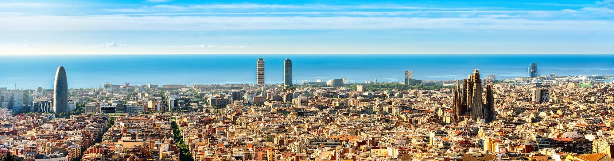 Barcelona city scape