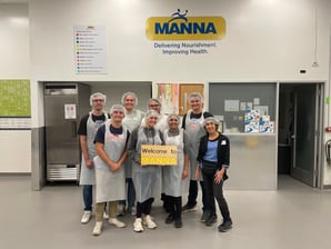 Volunteering with MANNA Food Center, PA 2024