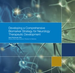 Developing a comprehensive biomarker strategy for neurology therapeutic development